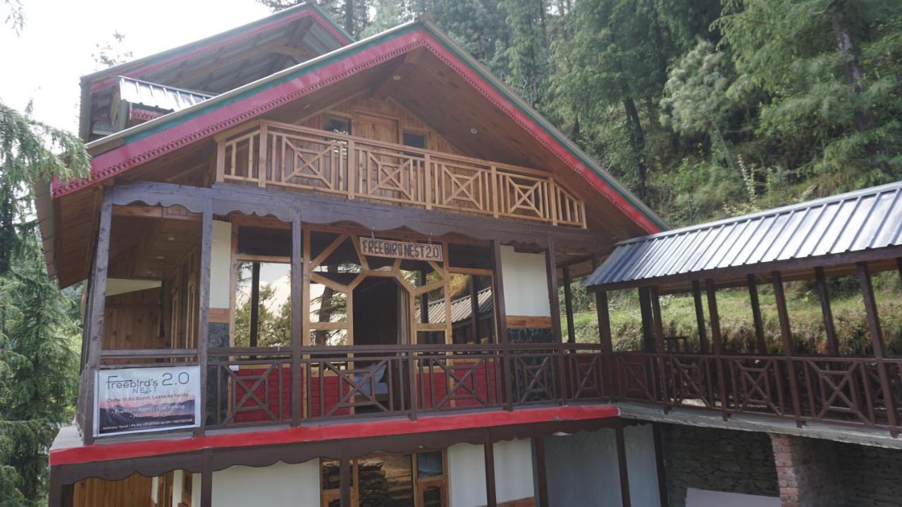 Freebird Nest 2 Stays & Cafe Jibhi Eksteriør billede